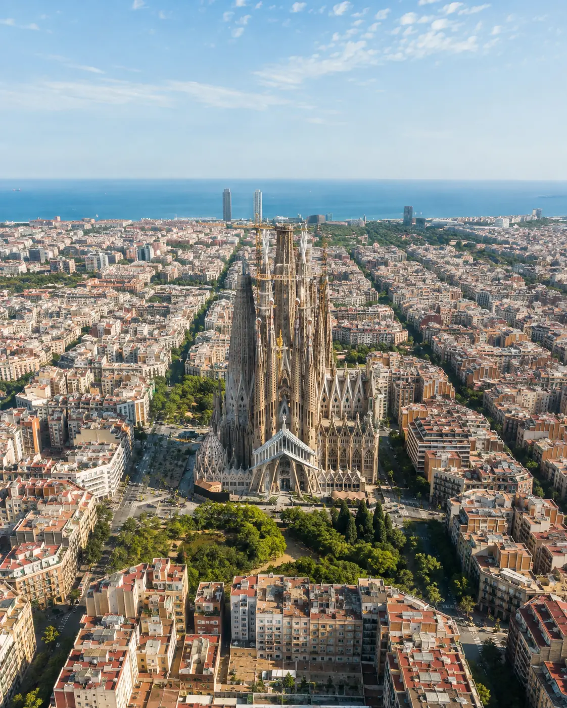 Cinematic view of Catalonia