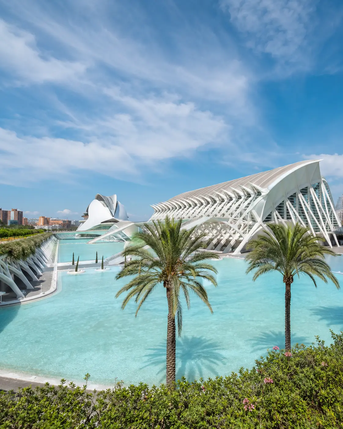 Cinematic view of Valencia